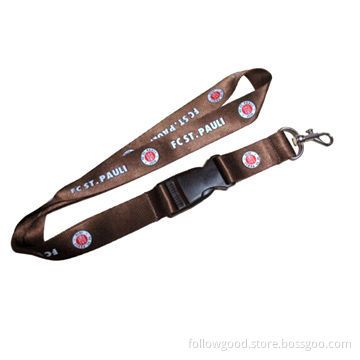 Woven Logo Cotton Lanyard